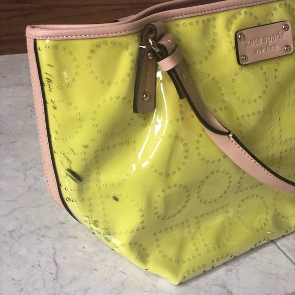 NWT Kate Spade tote Waterfront Citronella green - Picture 7 of 7